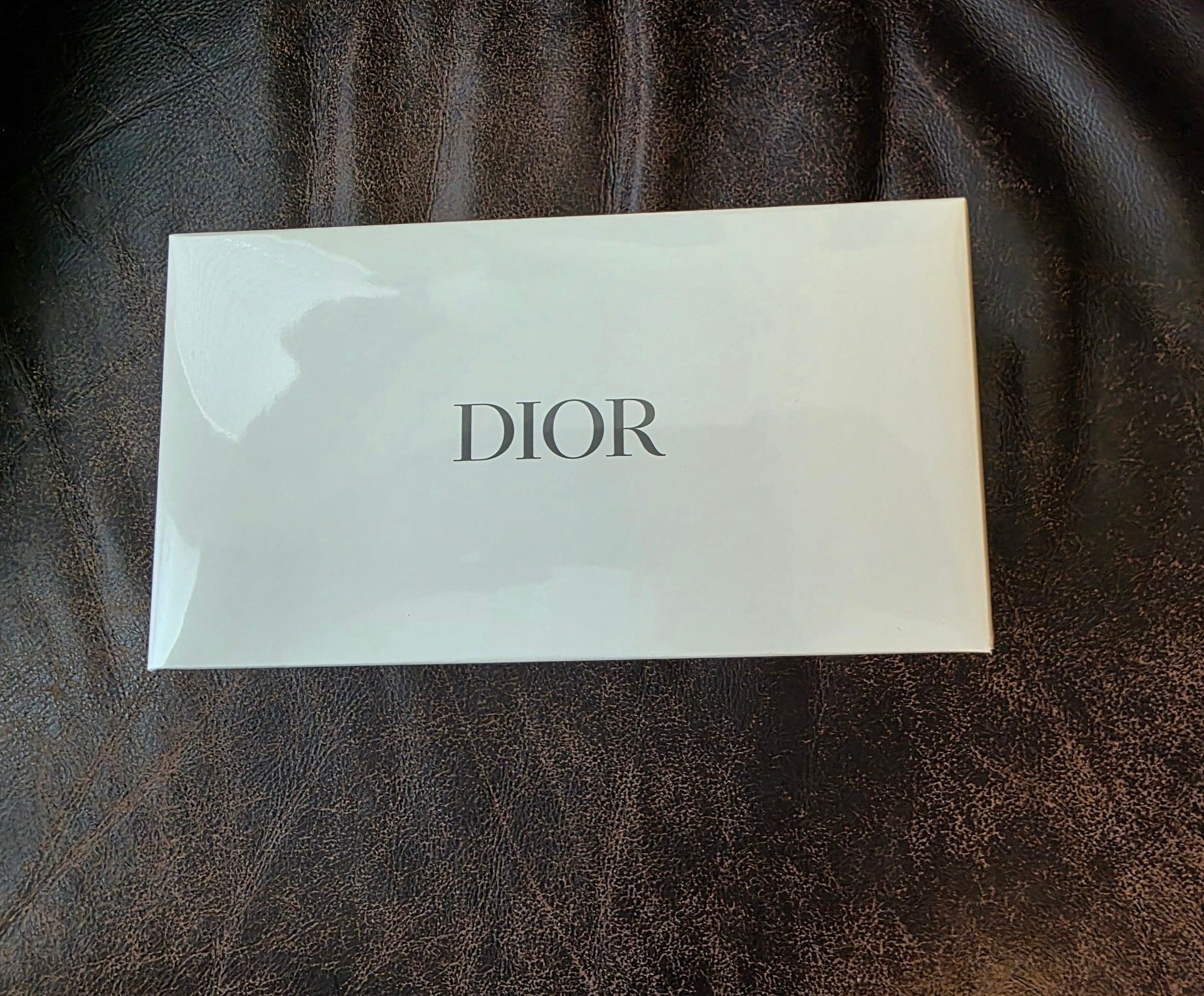 New Christian Dior Trousse Pouch Black Velvet Makeup Cosmetic Case 3