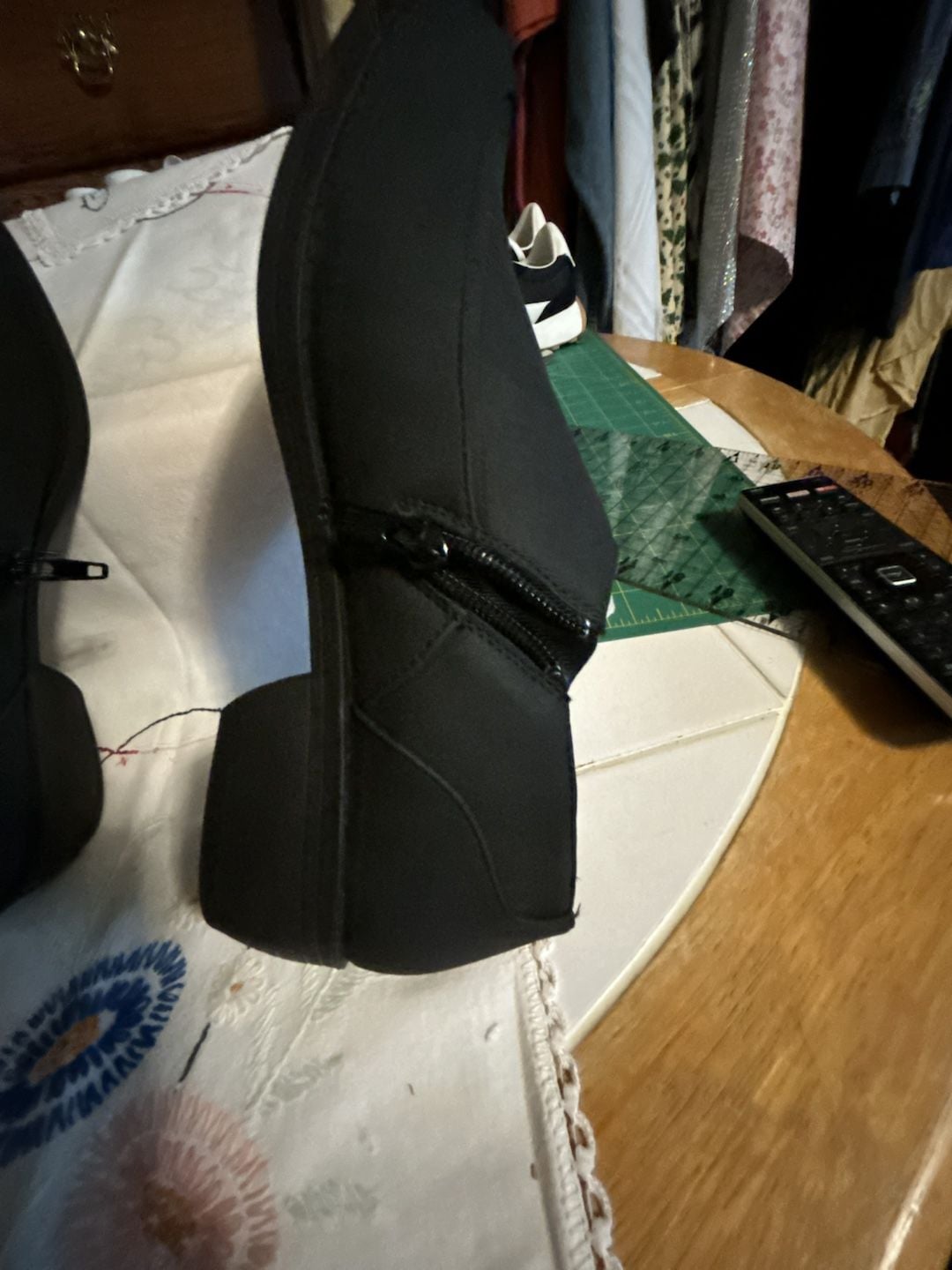 Easy Street Comfort Waves Black Slip-On Shoes 3