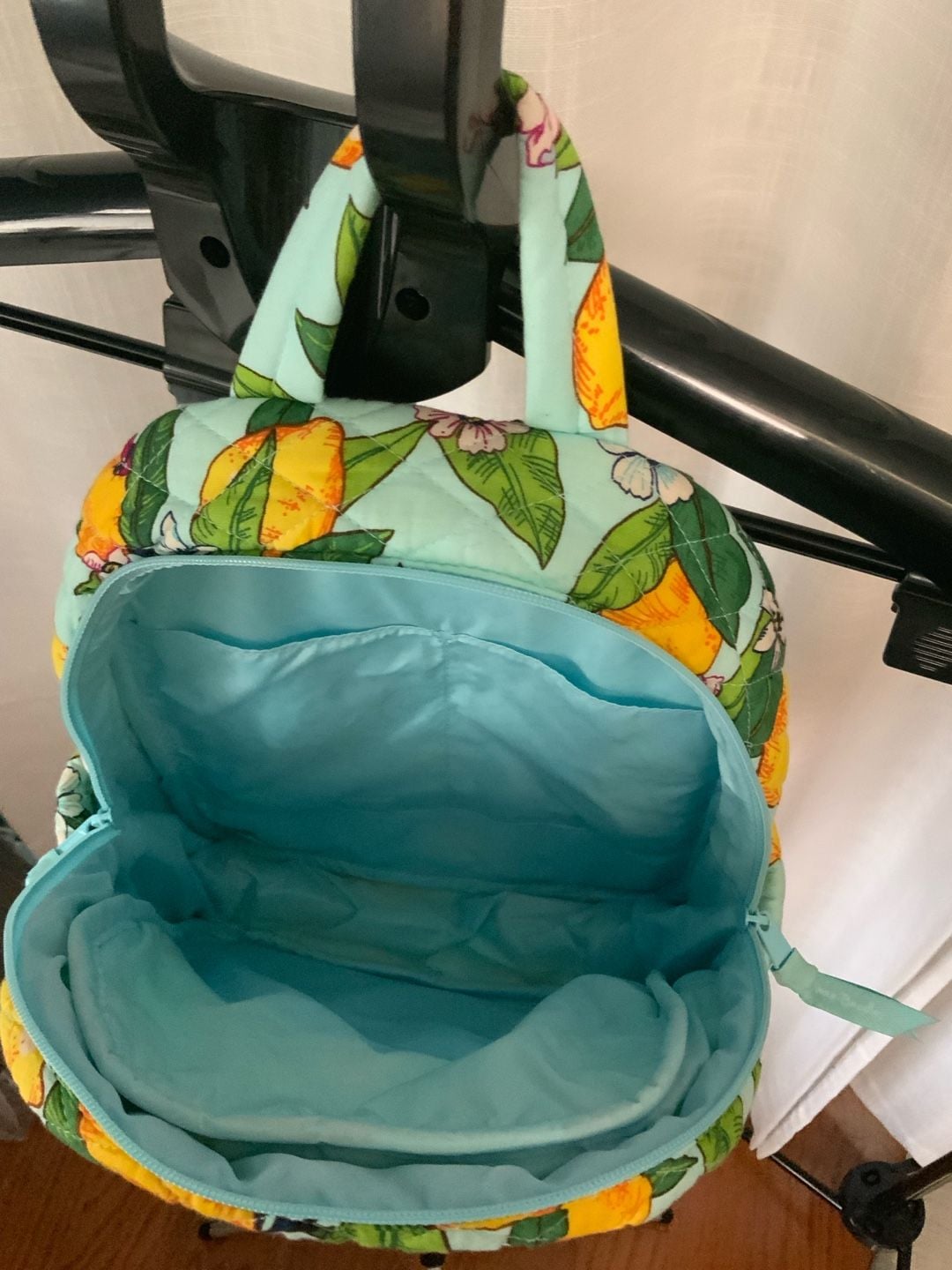 Vera Bradley Essential Compact Backpack Lemon Grove 6