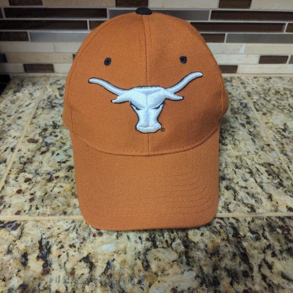 Zephyr Texas Longhorns Hat Size 7 Burnt Orange Fitted NCAA