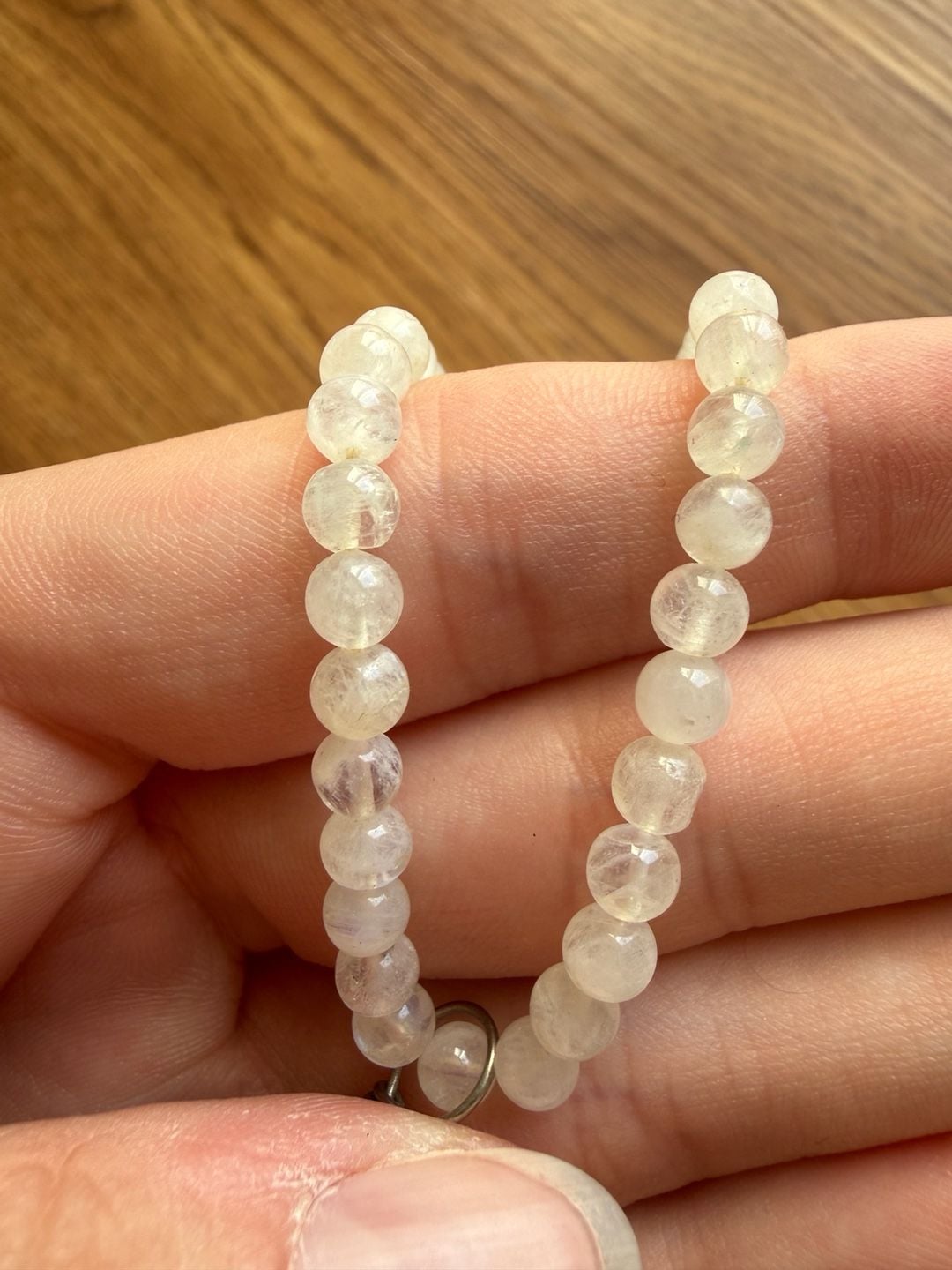 Nicky Butler Opalite Pendant Moonstone Beaded Adjustable Necklace Sterling Silver 925 7