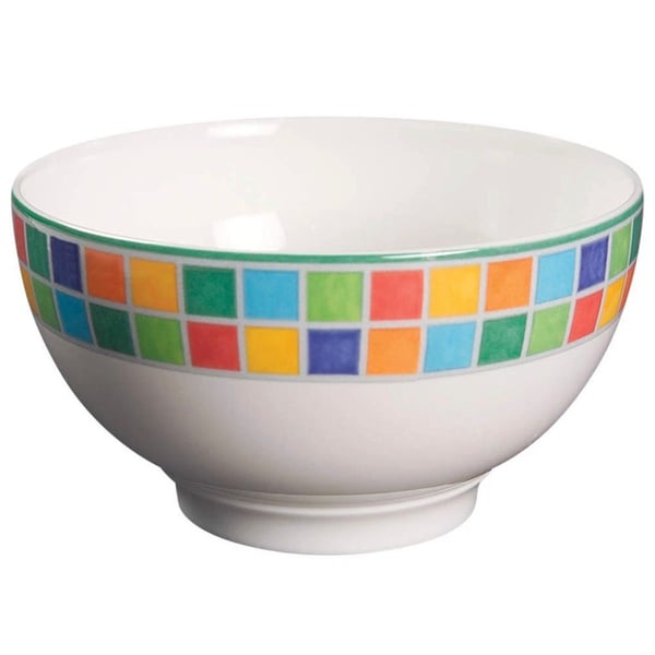 Villeroy & Boch Twist Alea Limone Rice Soup Bowl Set of 4 Fine China 