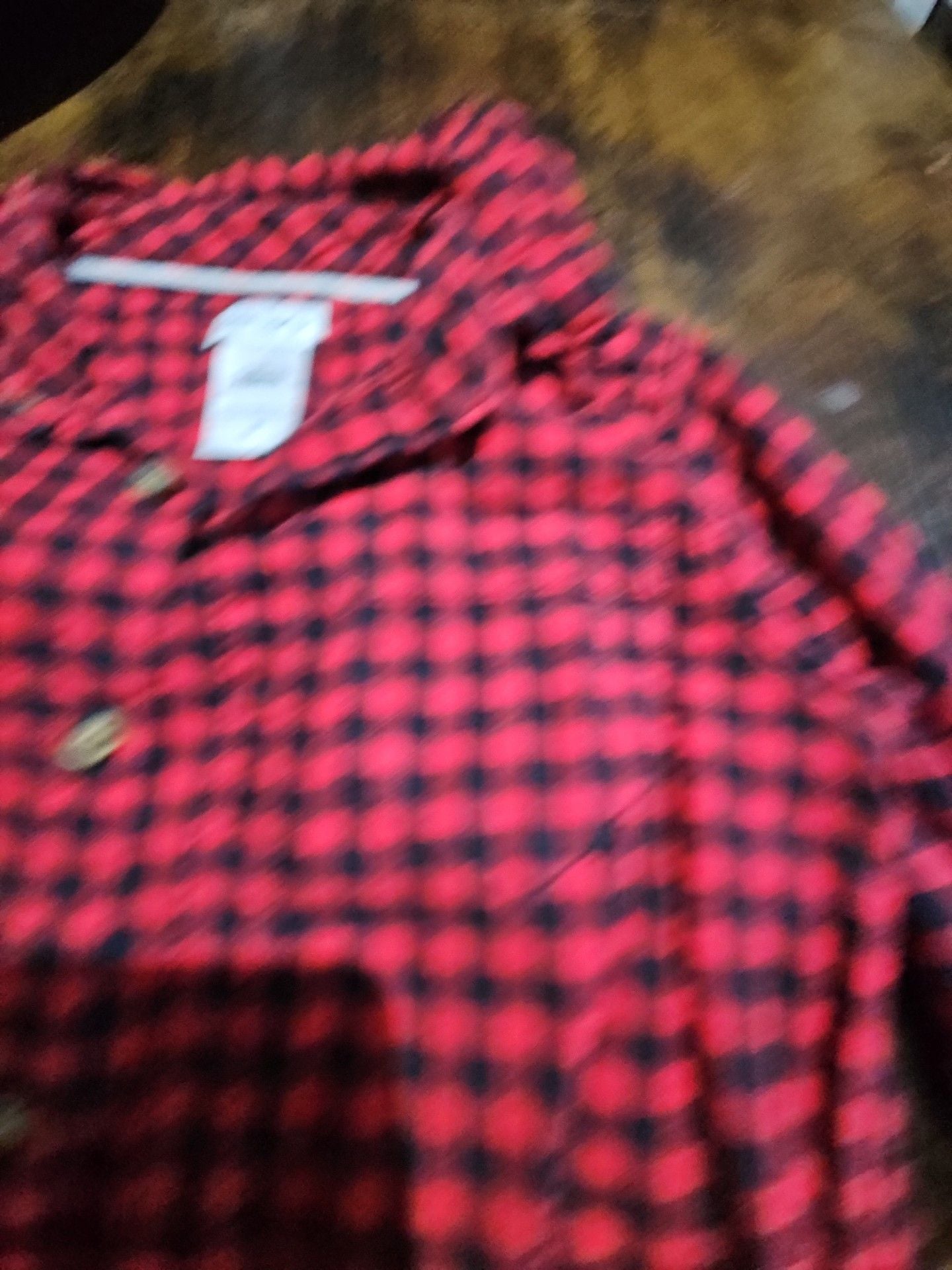Carter's Buffalo Plaid Shirt Size 18m 4
