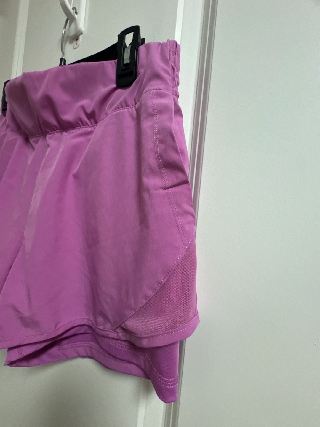 Women’s Apana Athletic Running Shorts Size L Purple 3