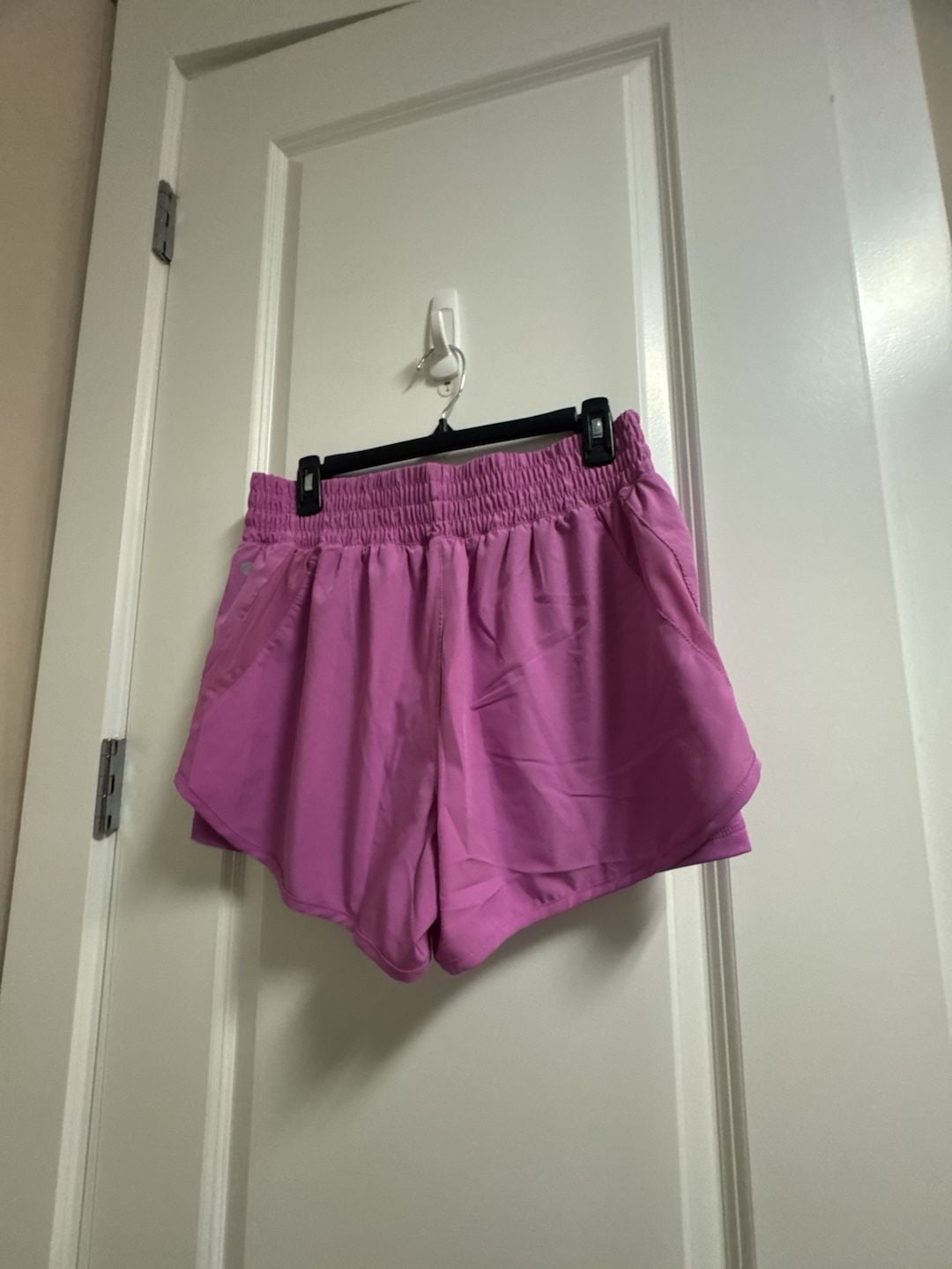 Women’s Apana Athletic Running Shorts Size L Purple 5