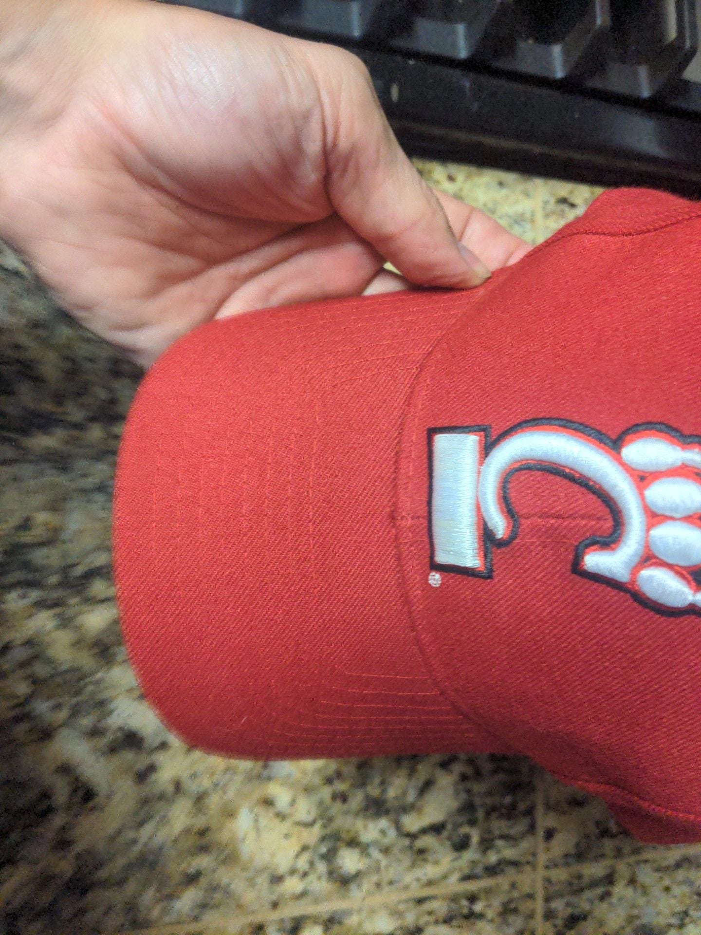 Zephyr Cincinnati Bearcats Fitted Hat Size 7 Red Wool Blend 8