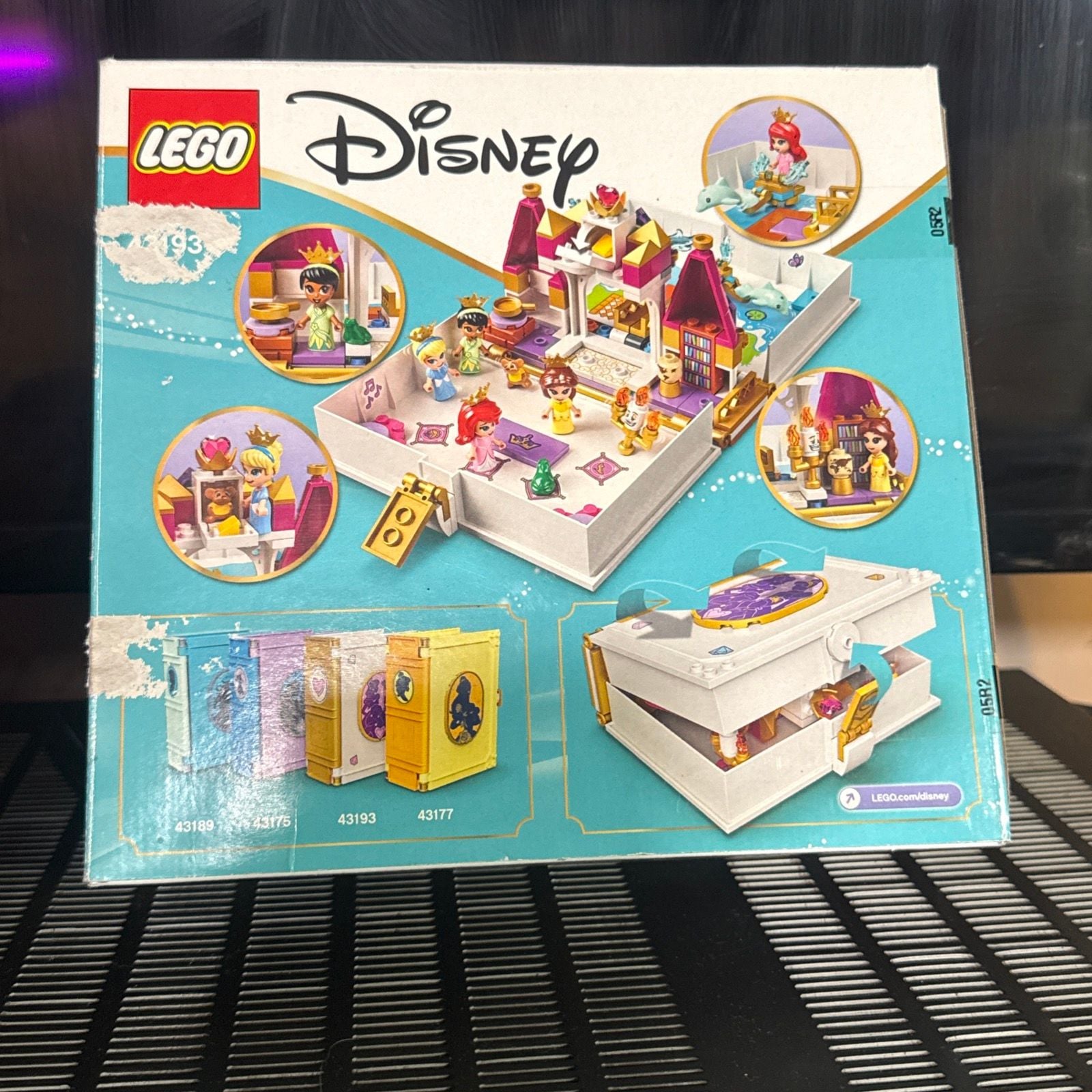 LEGO Disney Princess Ariel Belle Cinderella and Tiana's Storybook Adventures 1