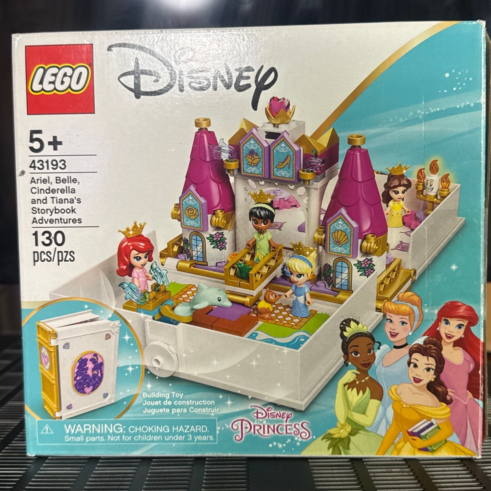 LEGO Disney Princess Ariel Belle Cinderella and Tiana's Storybook Adventures 4
