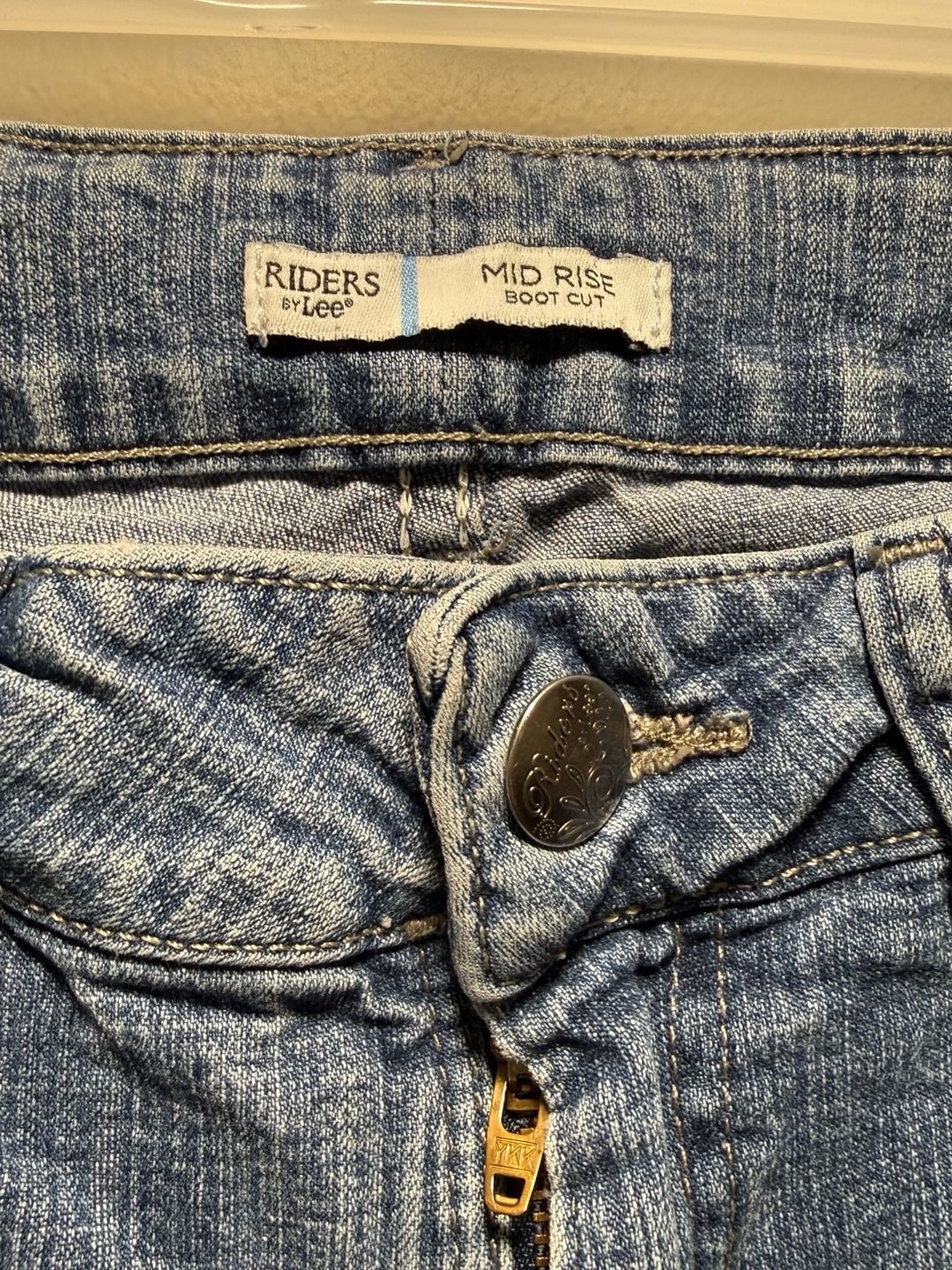 Riders By Lee Mid Rise Boot Cut Jeans 4