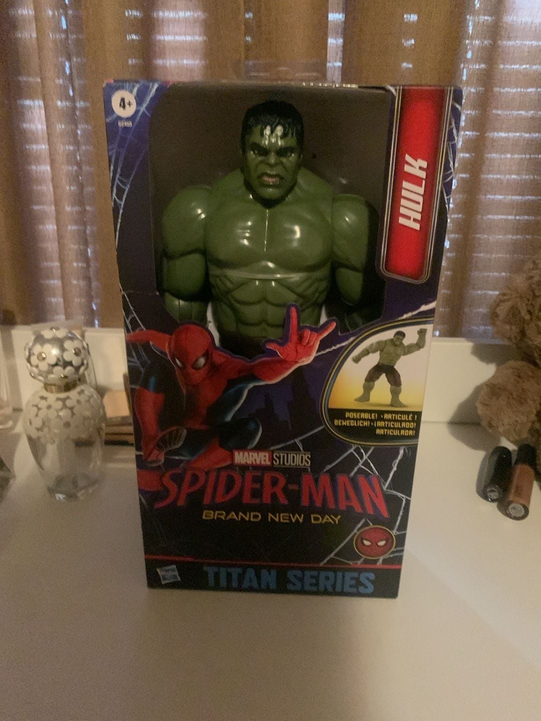 Hasbro Marvel Spider-Man Titan Series Hulk 12-Inch Action Figure 1