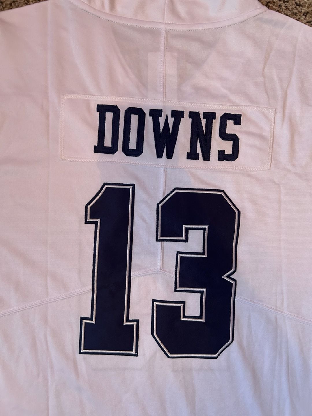 Nike Dallas Cowboys Caleb Downs Jersey Size XL White 7