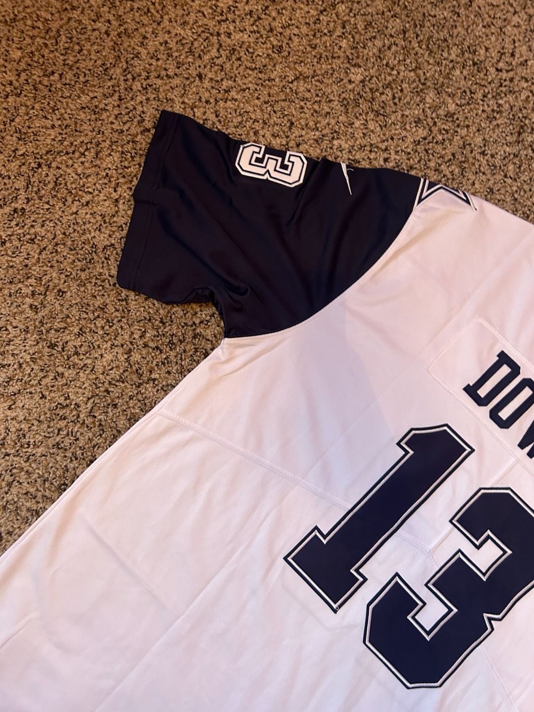 Nike Dallas Cowboys Caleb Downs Jersey Size XL White 9