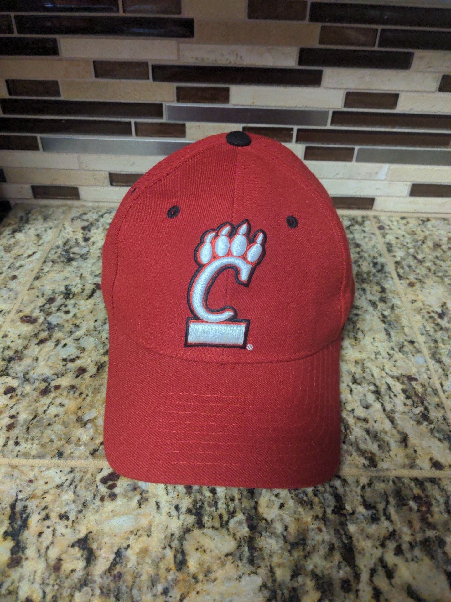 Zephyr Cincinnati Bearcats Fitted Hat Size 7 Red Wool Blend 2