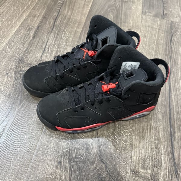 Jordan Air Jordan 6 Retro Size 7Y Black Infrared