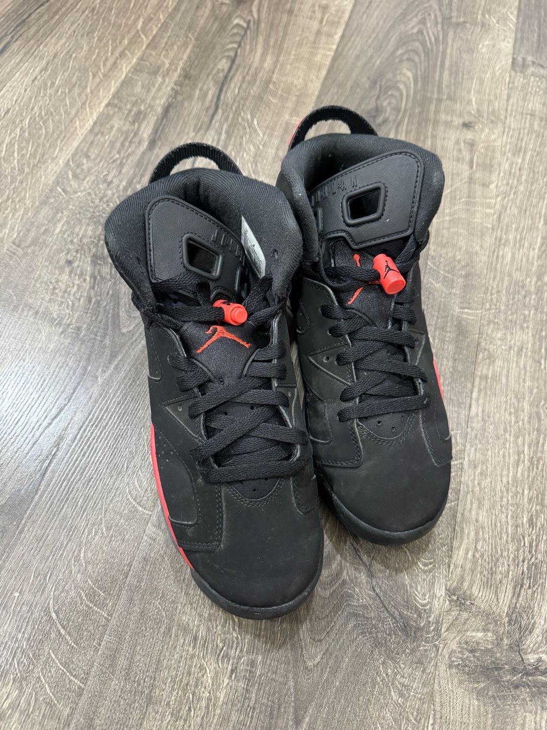 Jordan Air Jordan 6 Retro Size 7Y Black Infrared 3