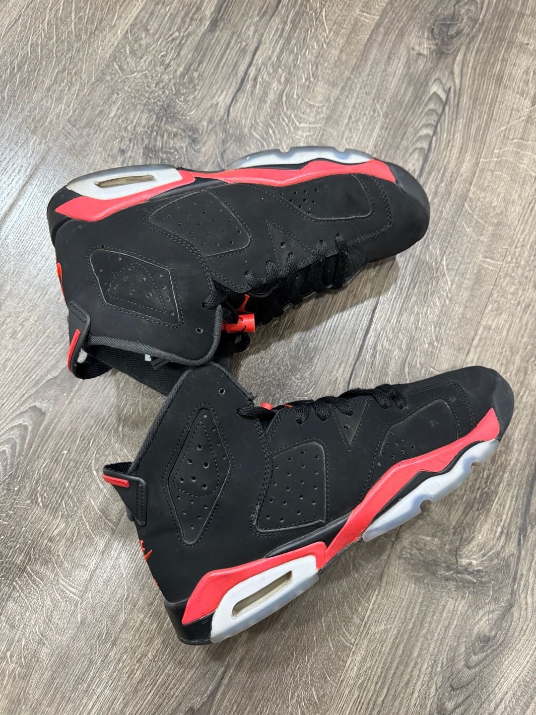 Jordan Air Jordan 6 Retro Size 7Y Black Infrared 6