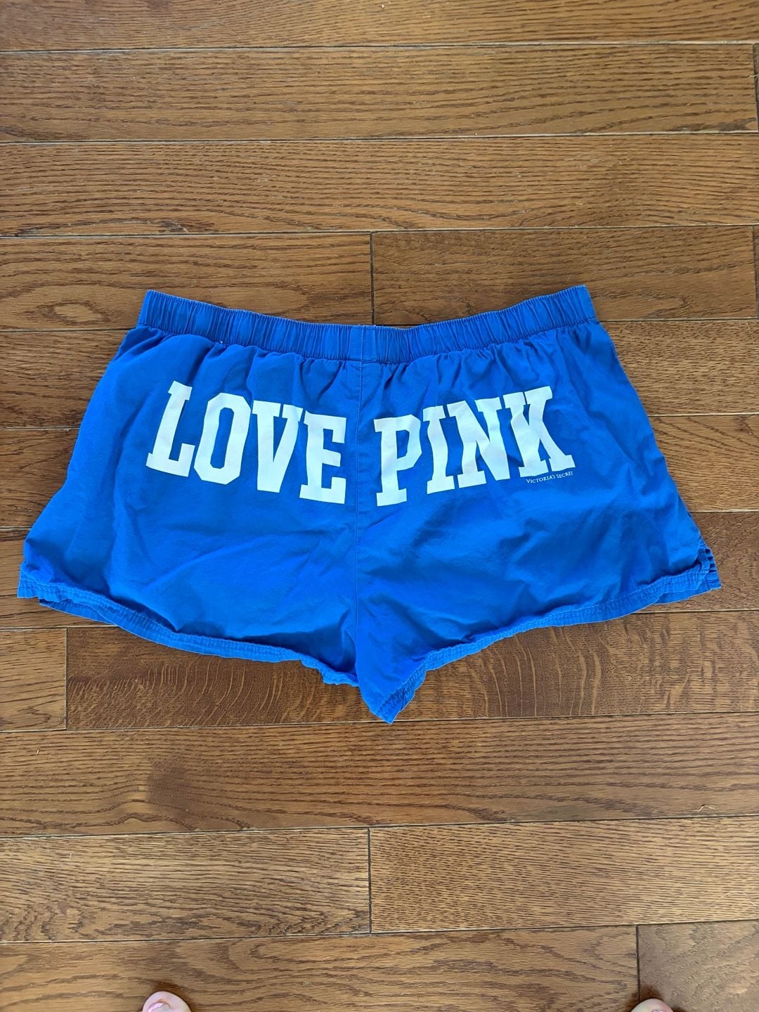 Victoria's Secret PINK Blue Boxer Shorts Size XS TP XP 5