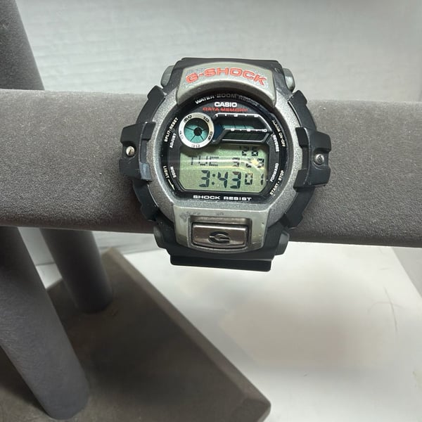 Casio G-Shock G-2210 Digital Watch Gray Black Resin Sport