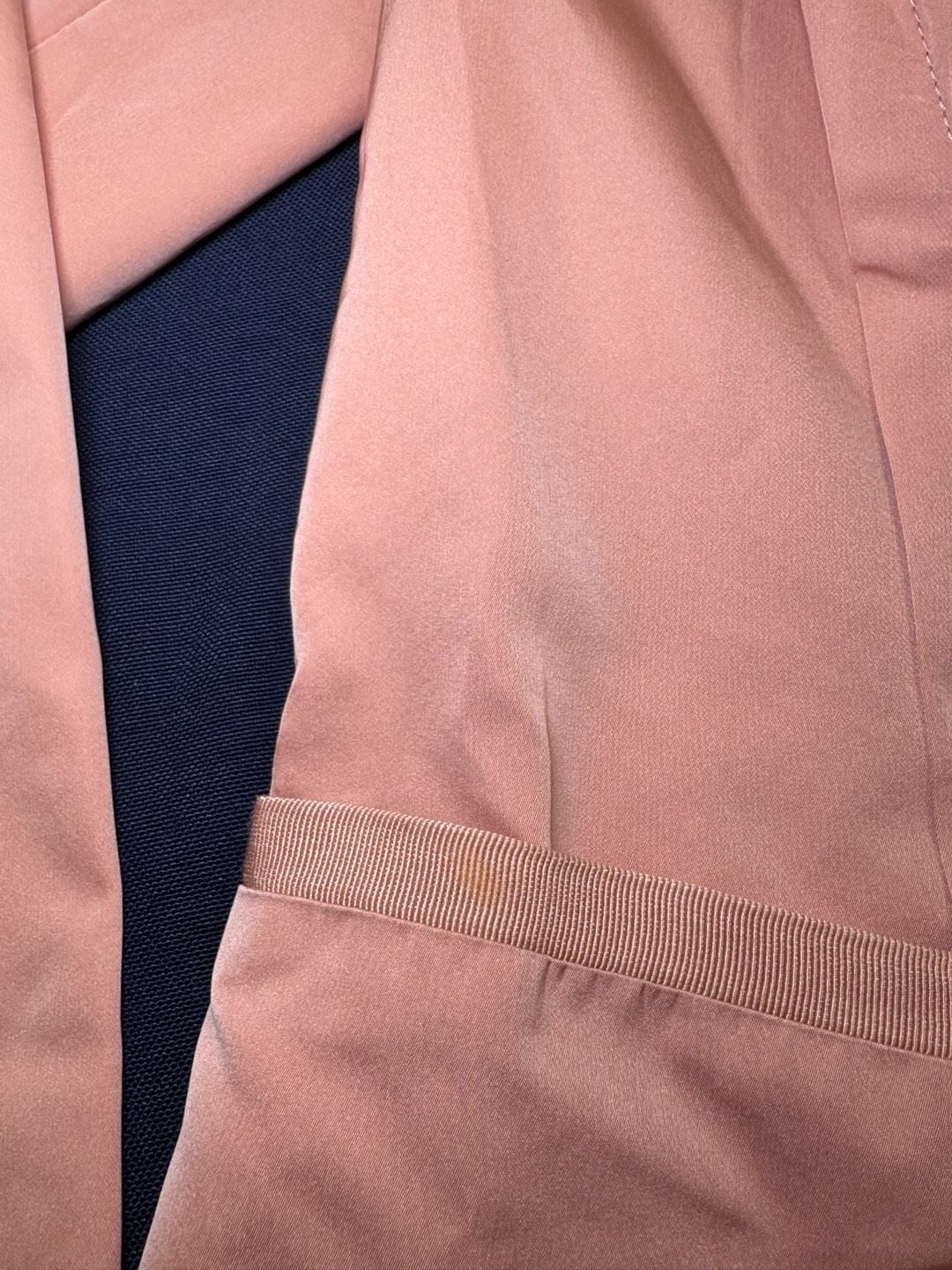 Lafayette 148 New York Blush Pink Zip Front Jacket Size 6 Lightweight 13