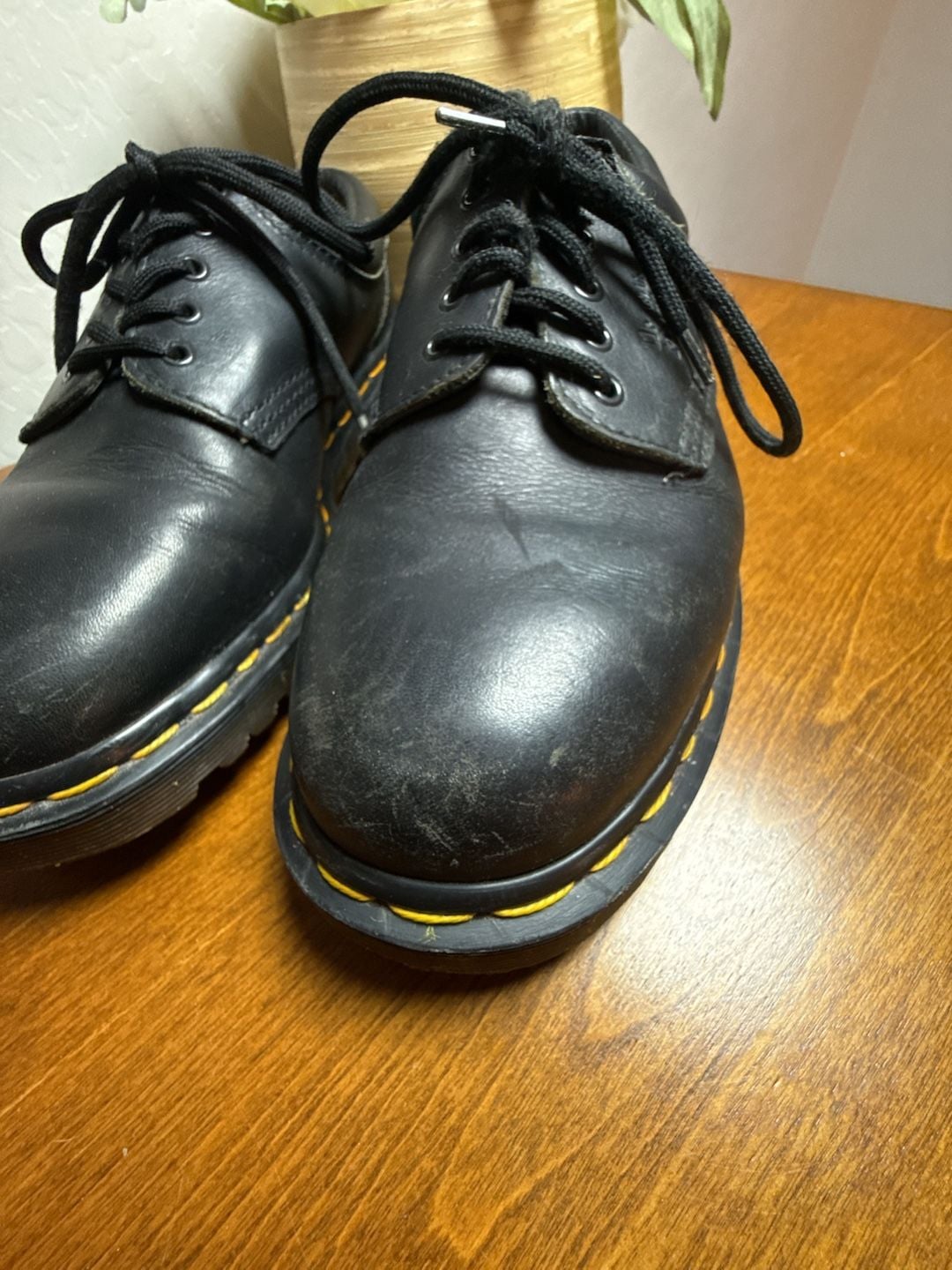 Dr. Martens 8053 Shoes Size 6 Men’s Black Leather 5-Eye Oxford 4