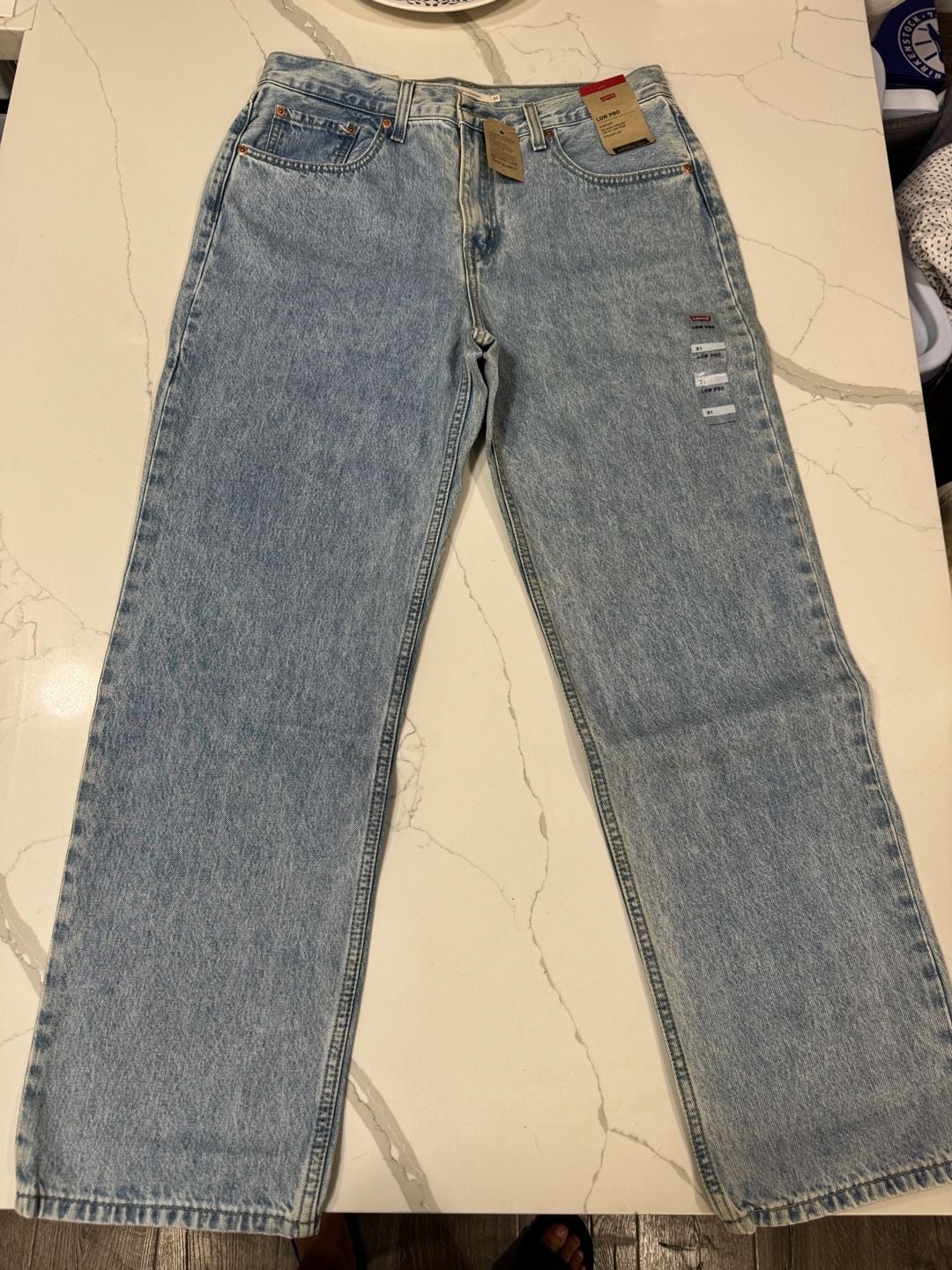Levi's Low Pro Straight Jeans Size 31 4