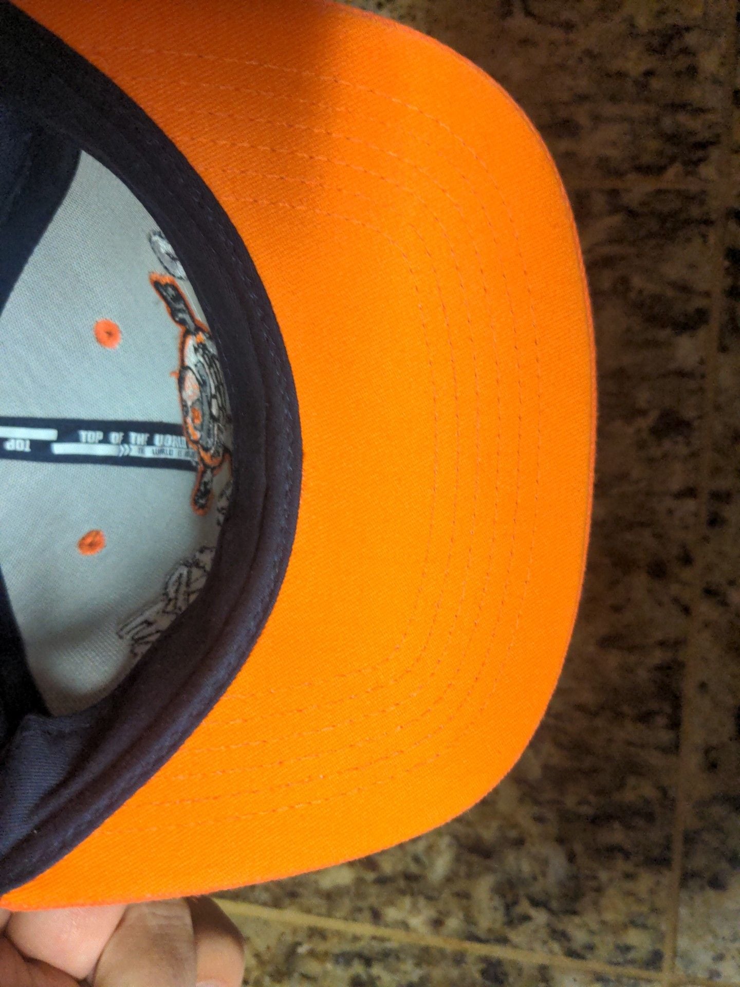 Top of the World Syracuse University Orange Otto Snapback Hat 5