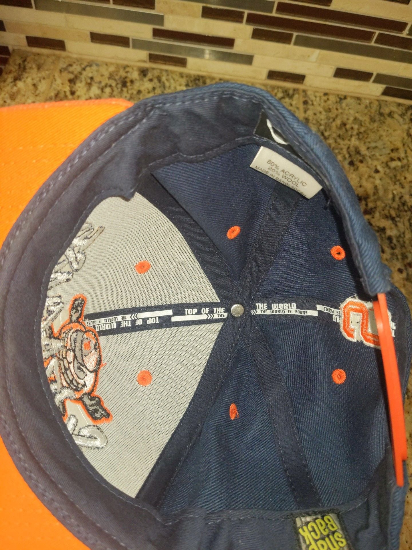 Top of the World Syracuse University Orange Otto Snapback Hat 6