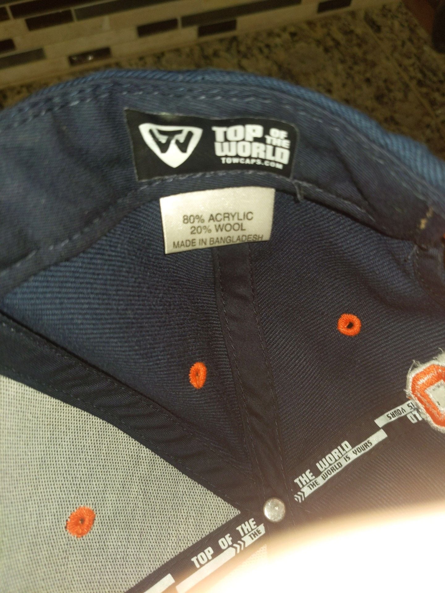 Top of the World Syracuse University Orange Otto Snapback Hat 8
