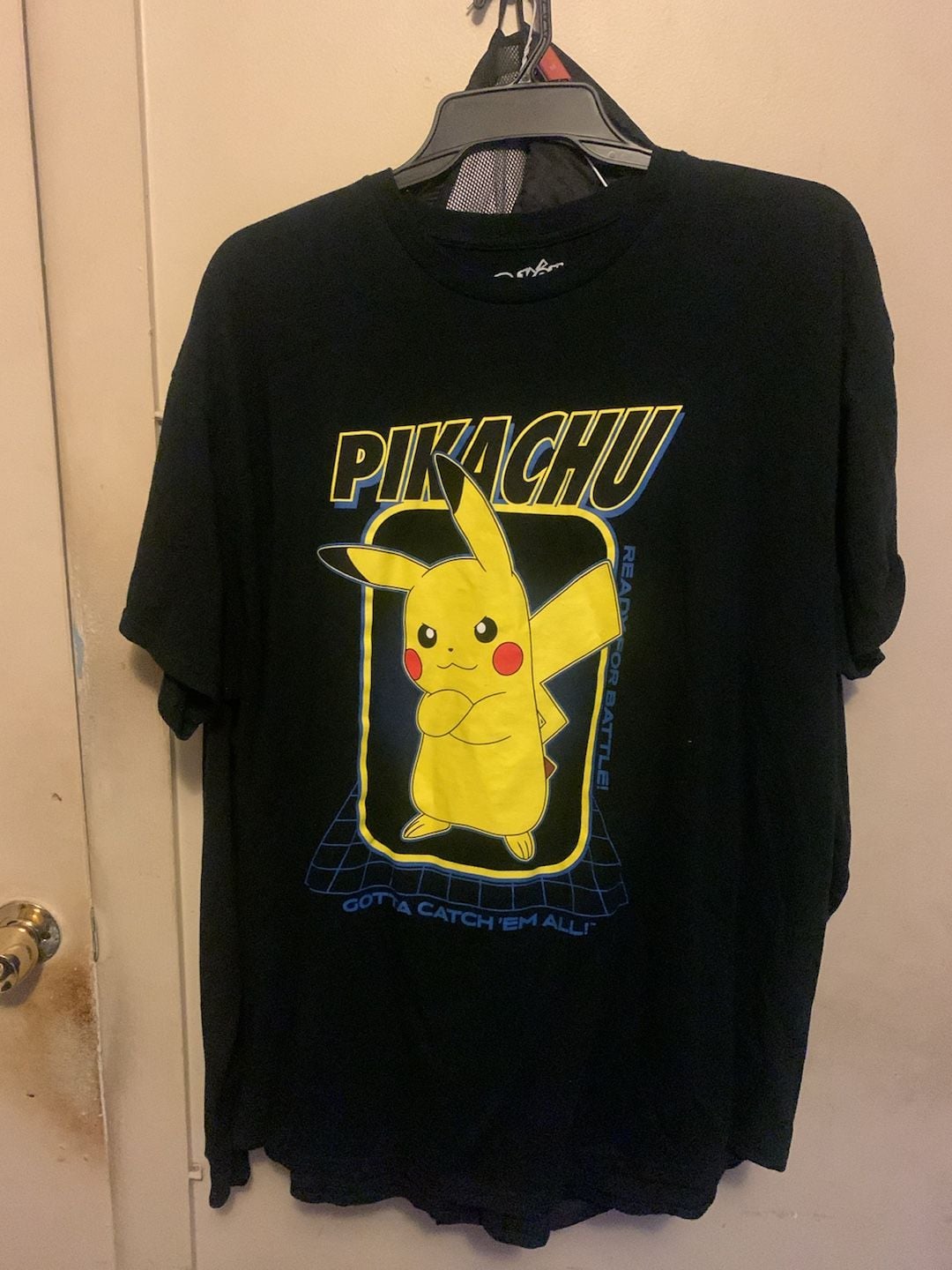 Hybrid Apparel Pokemon Pikachu T-Shirt XXL Black Graphic Tee 1