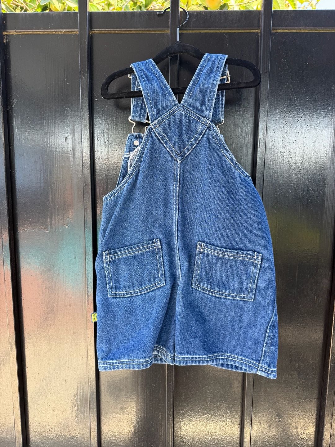 Nickelodeon Blue's Clues Overalls Size 3T Embroidered Denim Bib 5