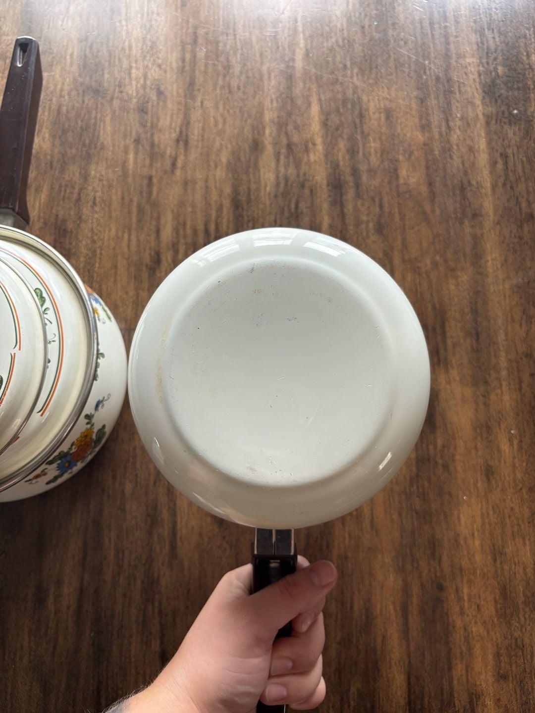 Villeroy & Boch Alt Amsterdam Enamel Floral Cookware Pots Set Of 2 With Lids 4