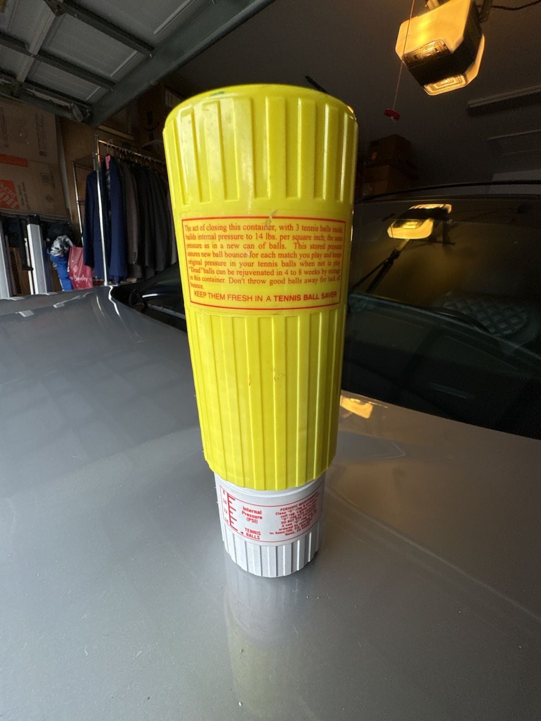 Gexco Vintage Tennis Ball Saver Pressure Canister 4