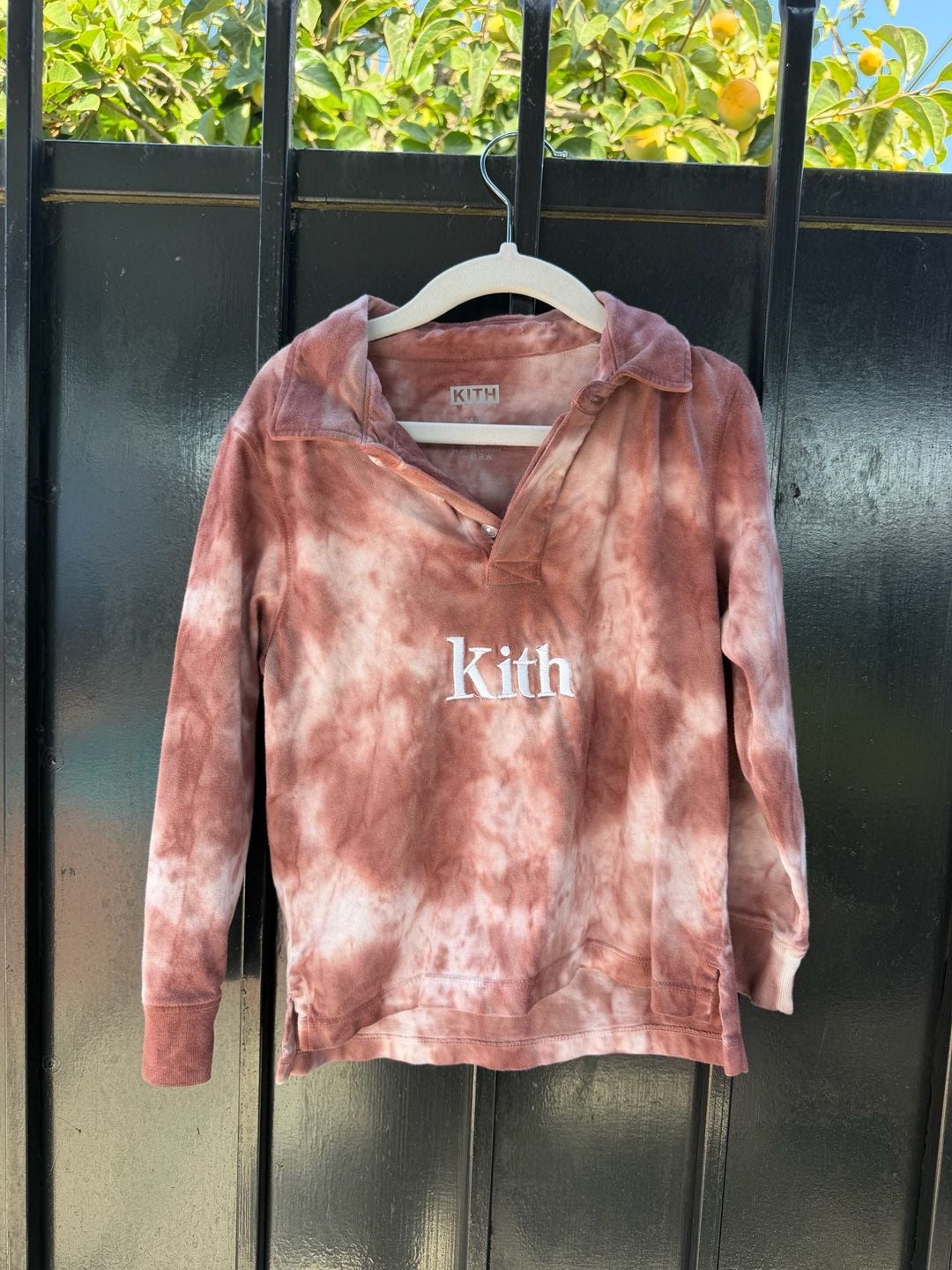 Kith Kids Tie Dye Polo Sweatshirt Size 4/5 2