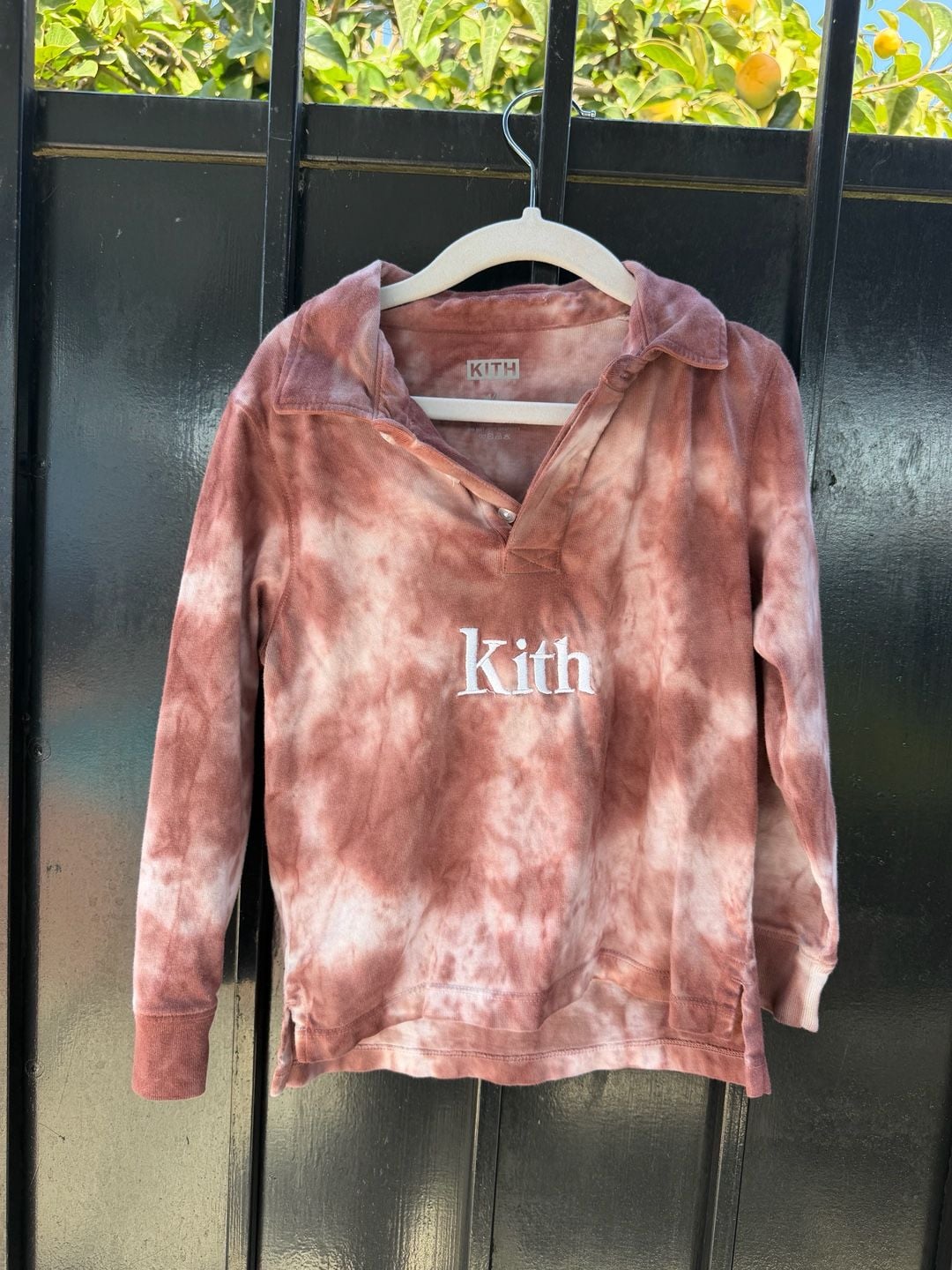 Kith Kids Tie Dye Polo Sweatshirt Size 4/5 3