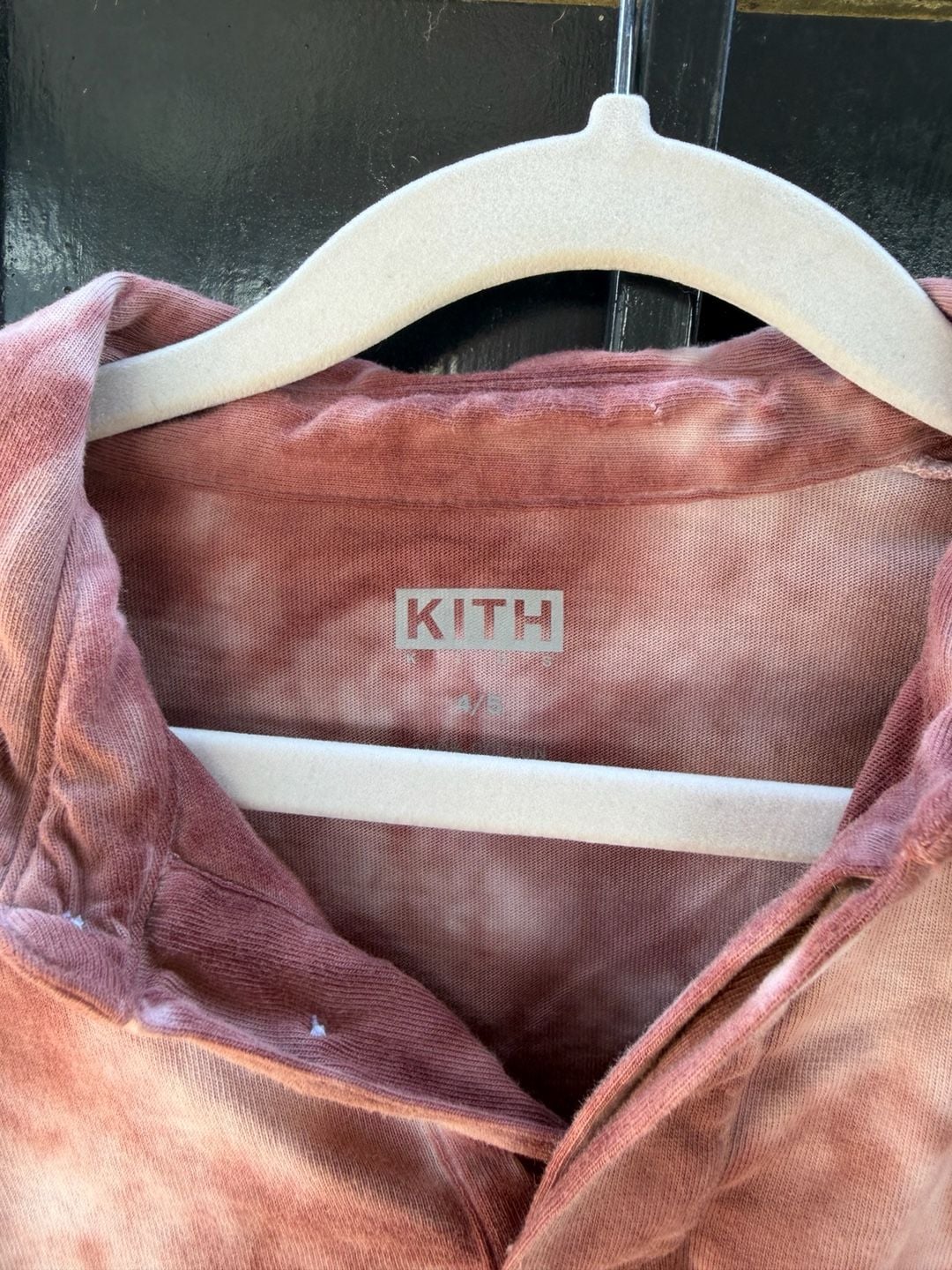 Kith Kids Tie Dye Polo Sweatshirt Size 4/5 5