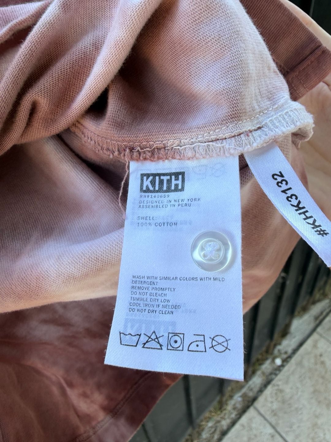 Kith Kids Tie Dye Polo Sweatshirt Size 4/5 6