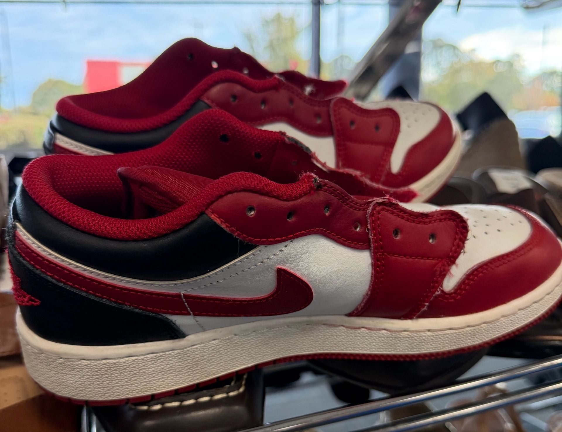 Nike Air Jordan 1 Low Chicago Gym Red Black White 1