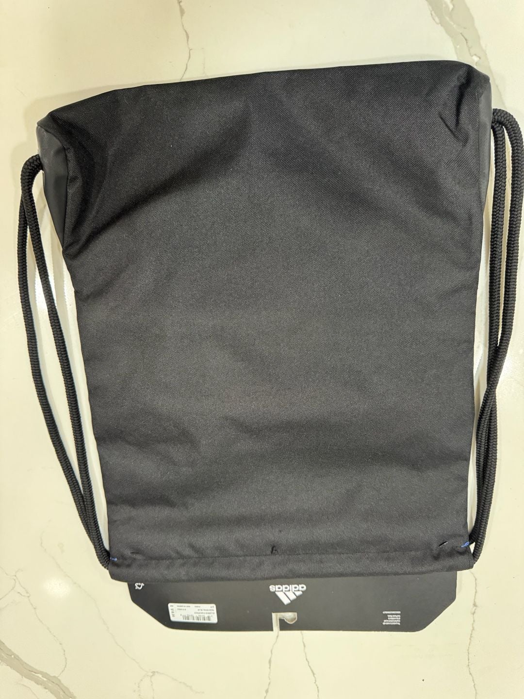 Adidas Alliance II Sackpack Blue Black Drawstring Gym Bag New 3