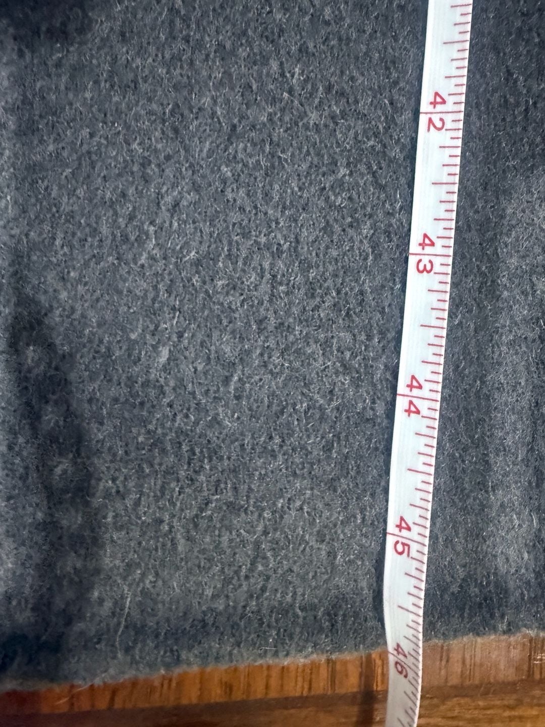 Sandro Paris Charcoal Gray Wool Blend Long Coat FR 36 Quiet Luxury 9