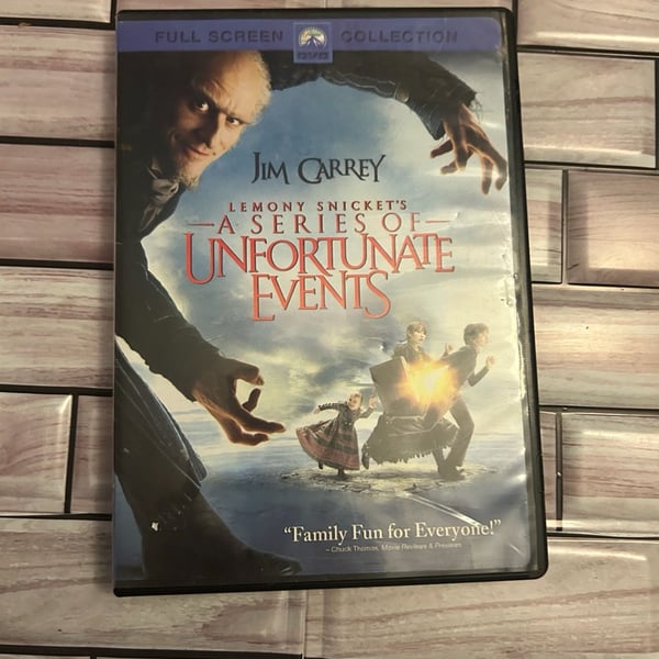 Lemony Snicket's A Series Of Unfortunate Events DVD Full