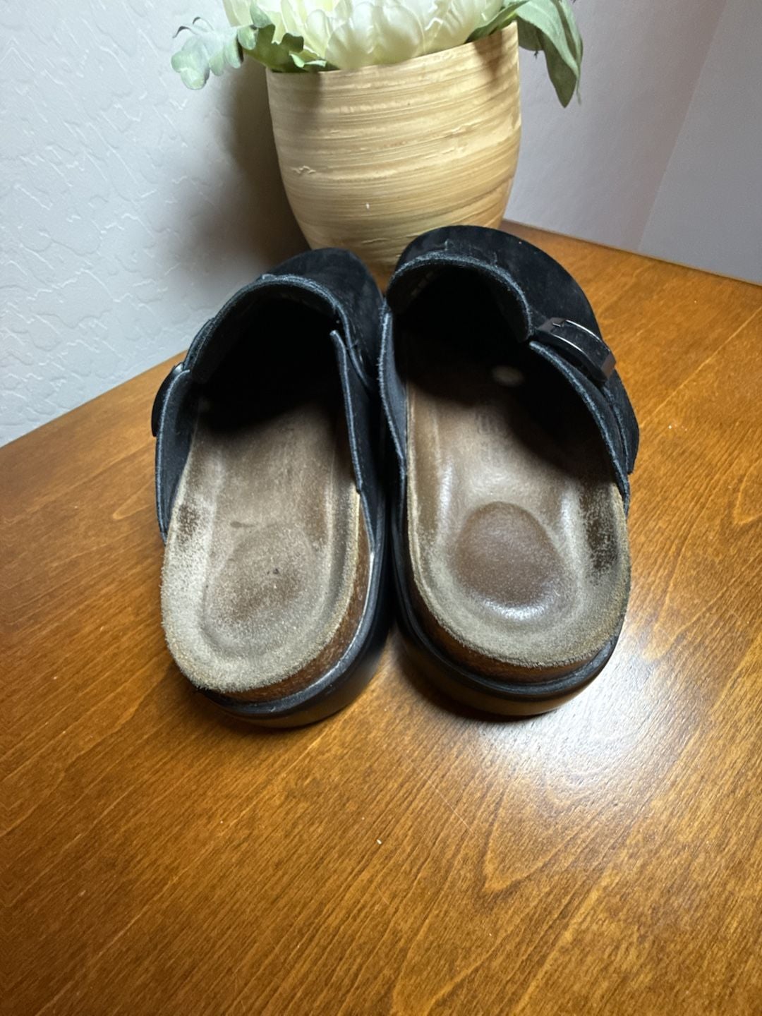 Project Cloud Suede Clog Black 7.5 5