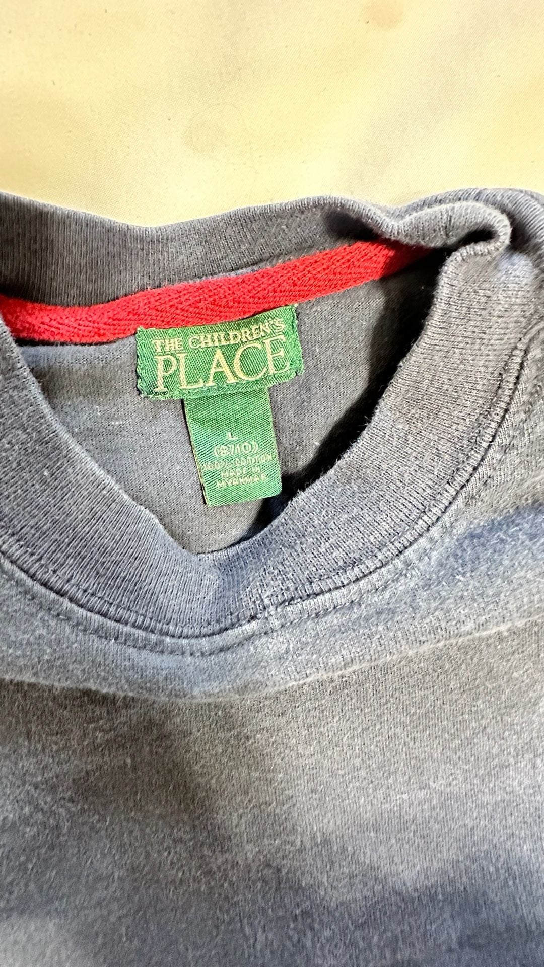 The Children's Place Long Sleeve Size L (8/10) Colorblock Pullover 4