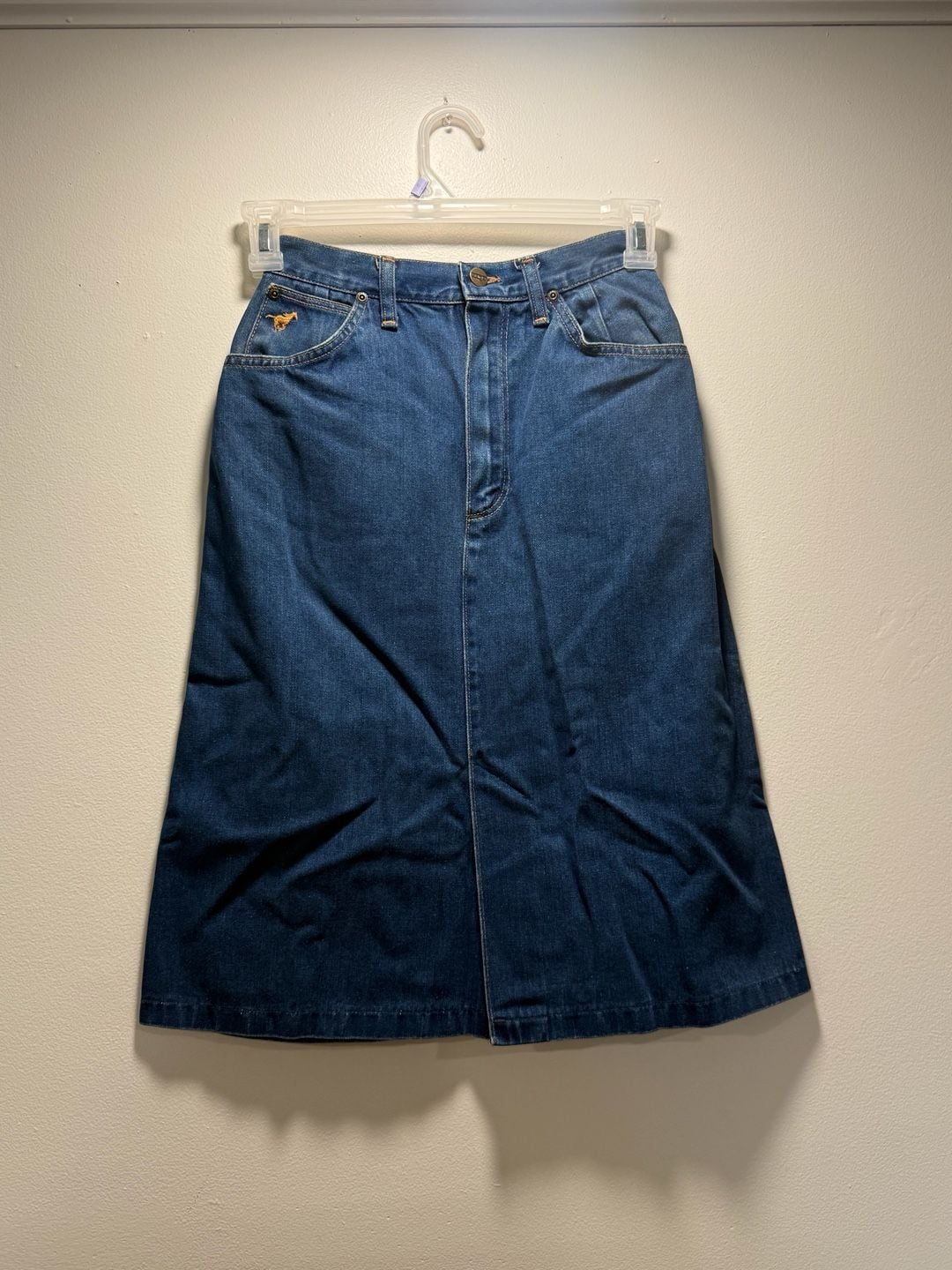 Wrangler Denim Skirt Blue 2