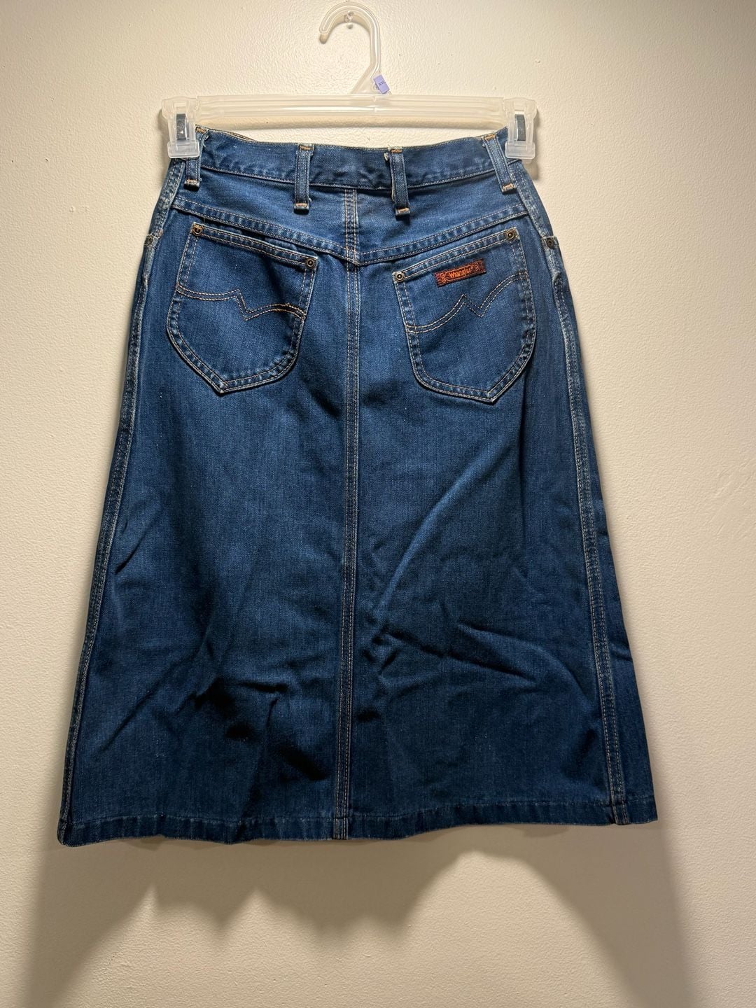 Wrangler Denim Skirt Blue 3