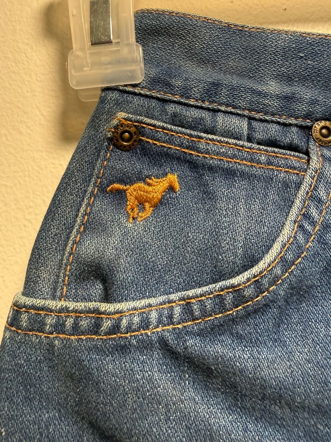 Wrangler Denim Skirt Blue 4