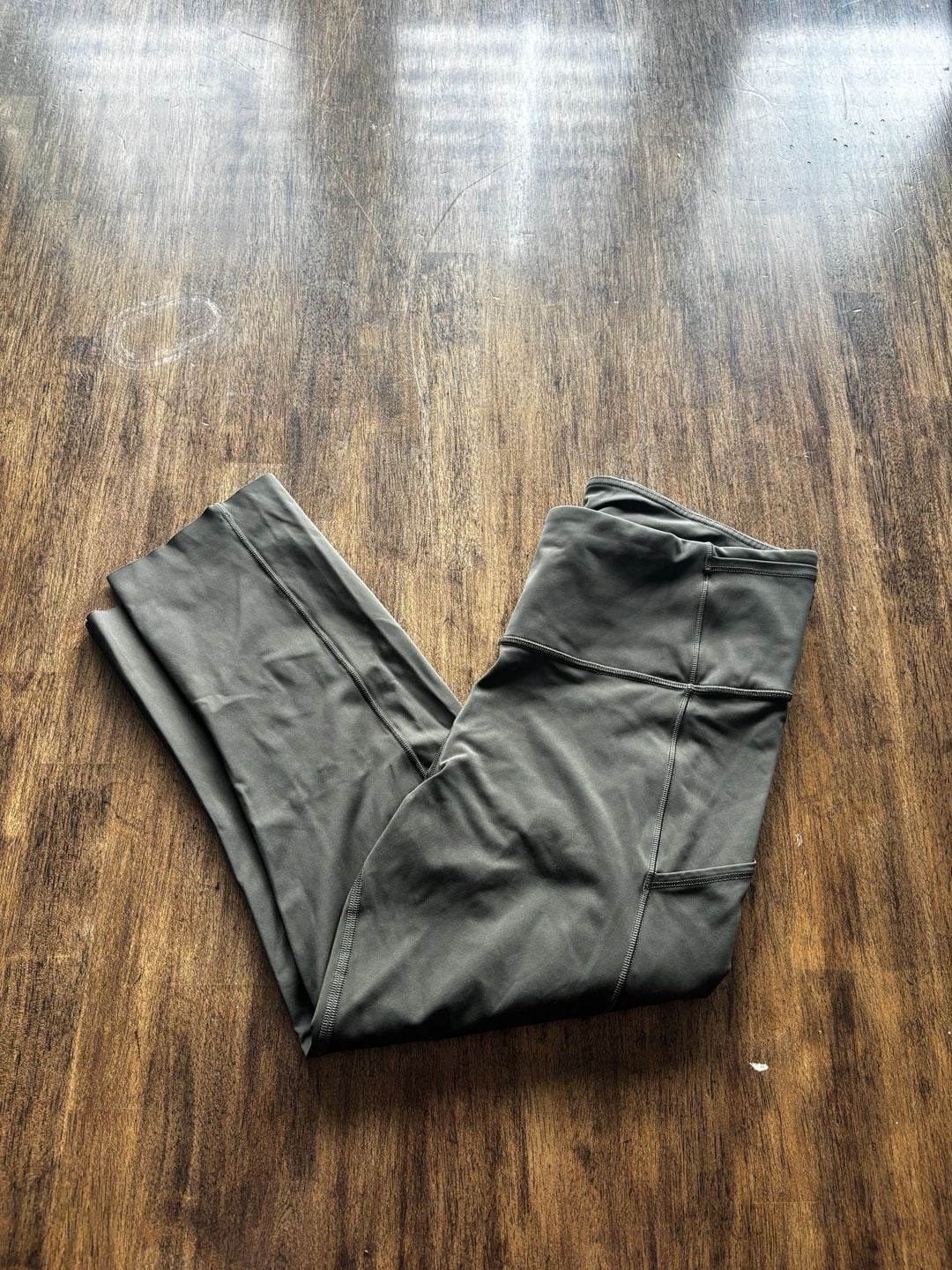 Lululemon Leggings Size 10 Green 2