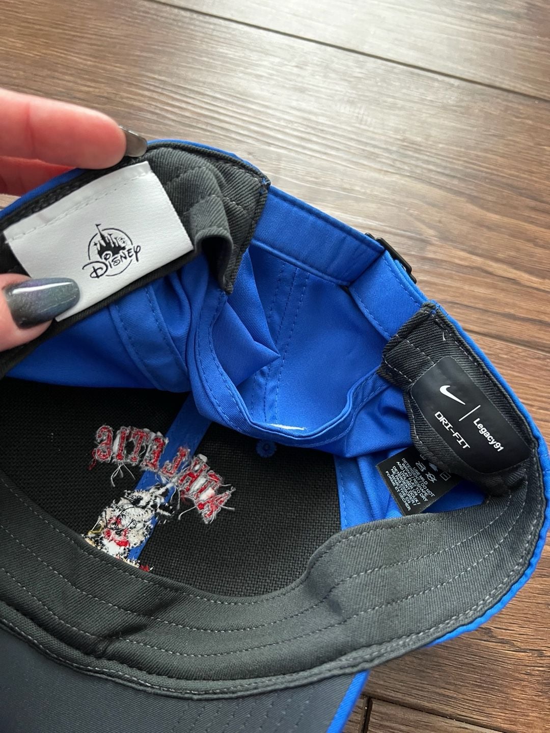Nike Legacy91 Dri-Fit Mickey Mouse Blue Athletic Golf Cap 5