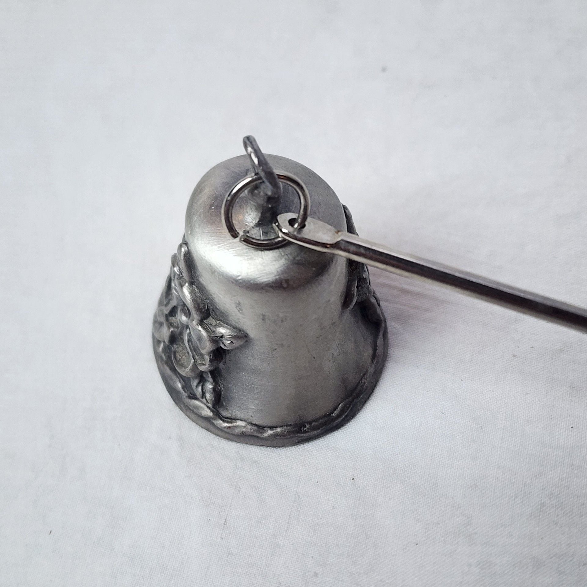 Candle Snuffer - Floral - Cast Pewter with a Lacquer Finish 1