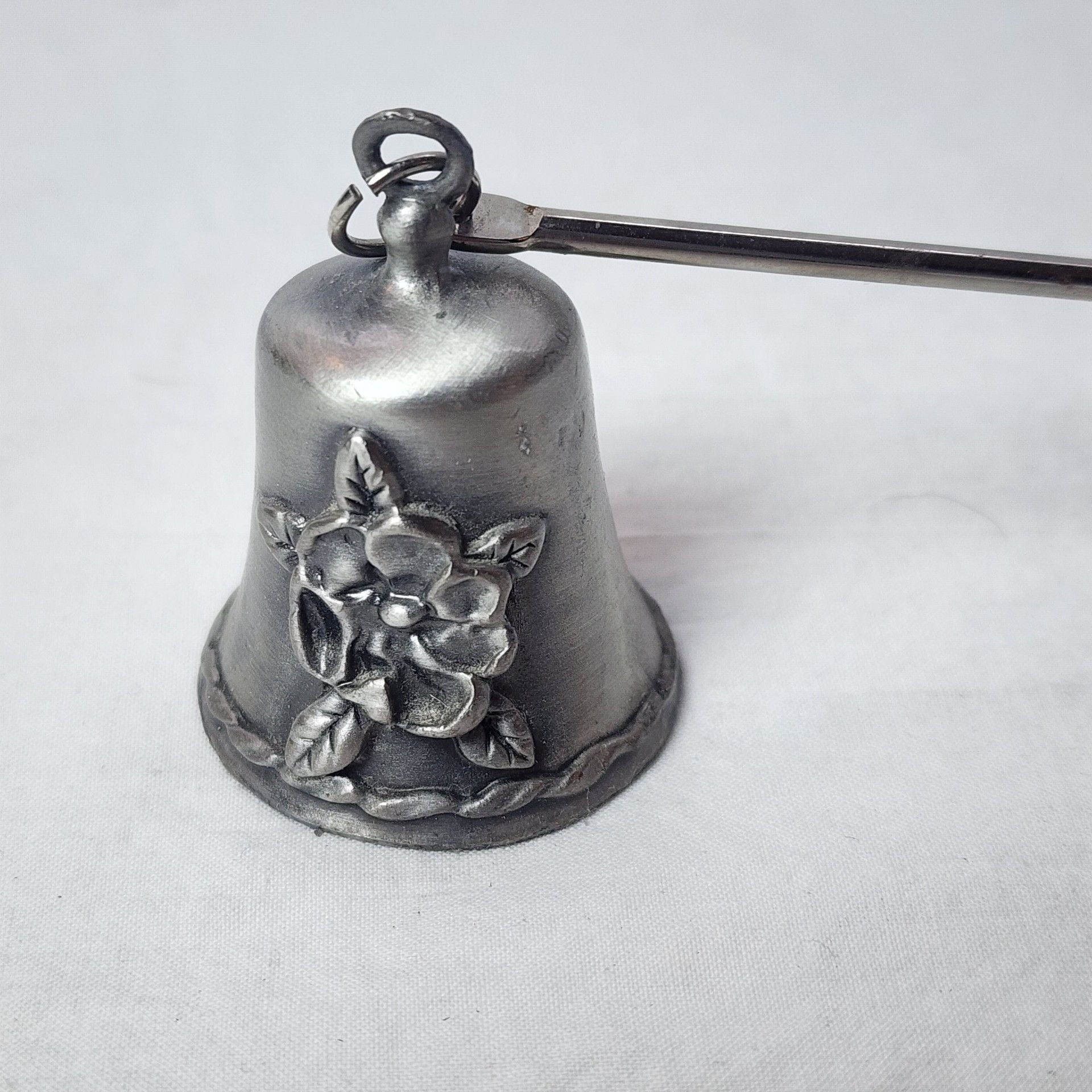Candle Snuffer - Floral - Cast Pewter with a Lacquer Finish 3