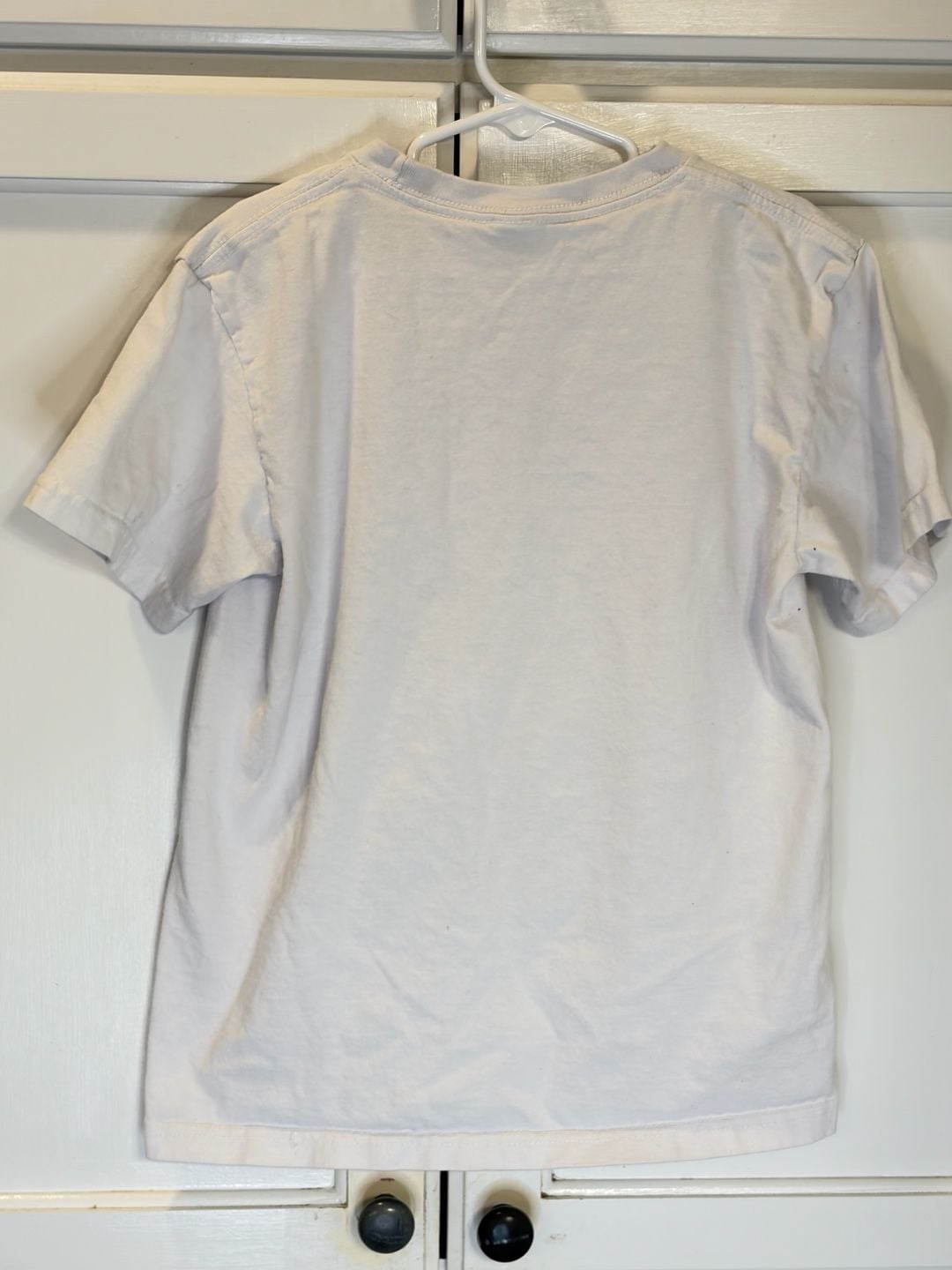 Super Mario Nintendo Kids Graphic T-Shirt Size 12 White Black & Gray Gaming Tee 4